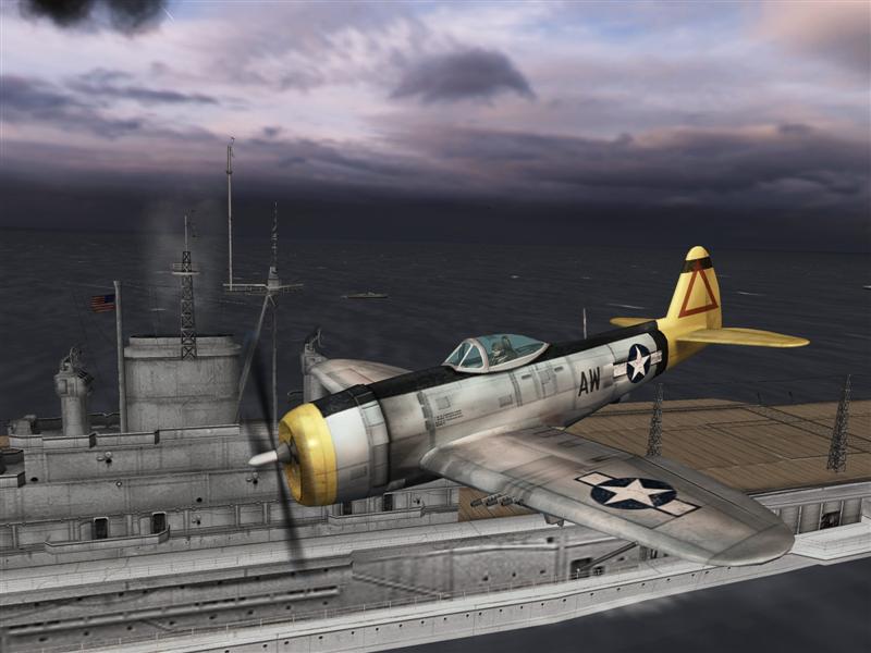 Heroes of the Pacific dans les airs