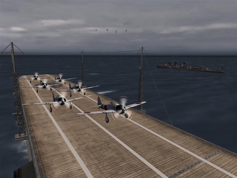 Heroes of the Pacific dans les airs