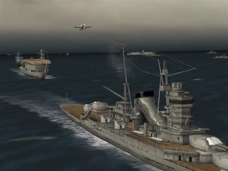 Heroes of the Pacific dans les airs