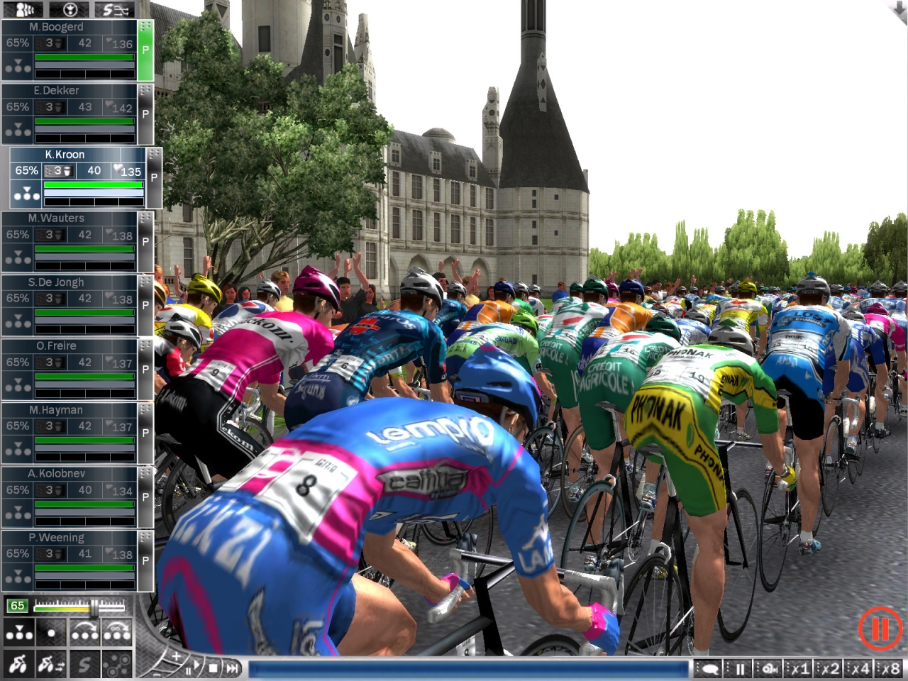 Pro Cycling Manager fait du vélo