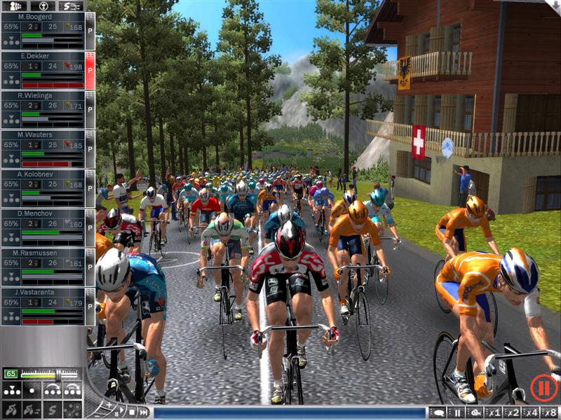 Pro Cycling Manager fait du vélo