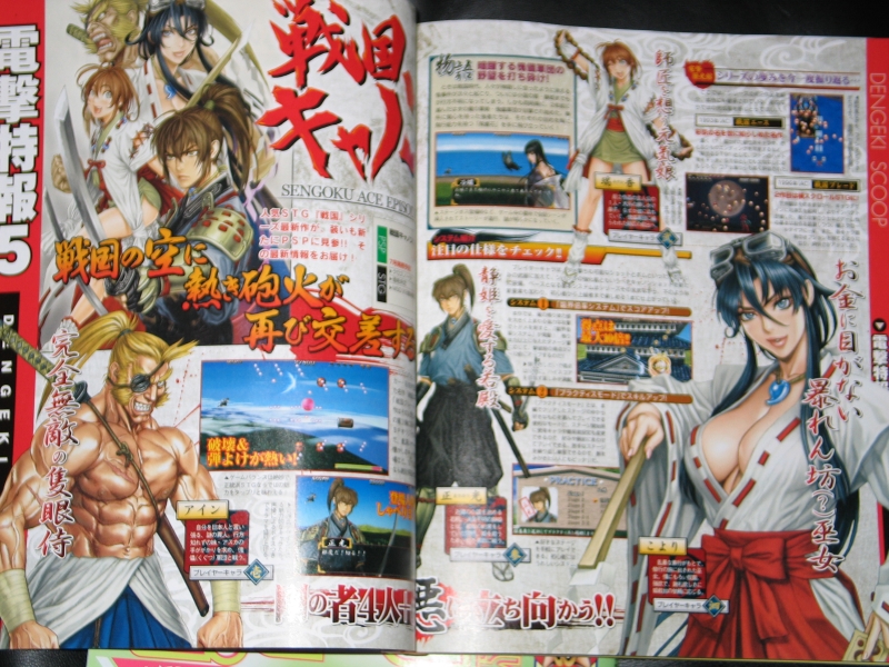 Sengoku Cannon sur PSP en images