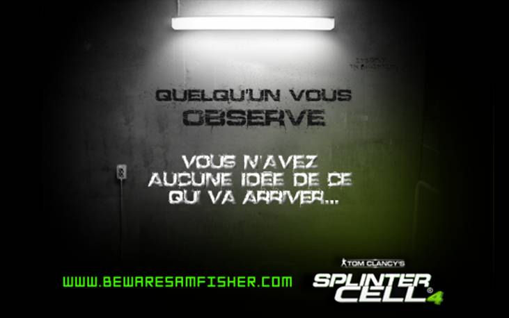 Splinter Cell 4 officialisé