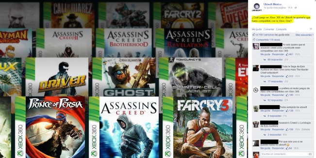 Rétrocompatibilité Xbox One : Ubisoft tease... tous ses jeux Xbox 360