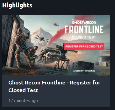 [LEAK] Ghost Recon Frontline en approche