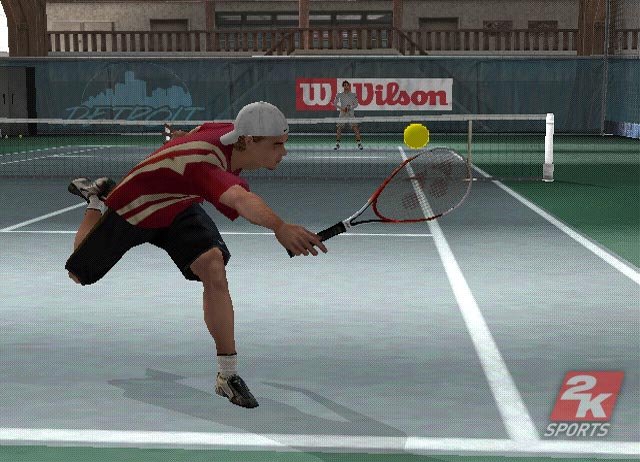 Top Spin sur le court