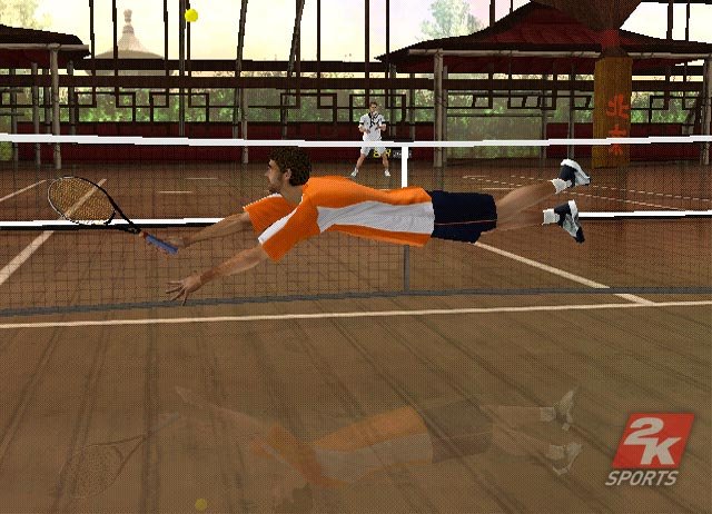Top Spin sur le court