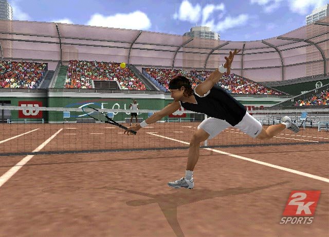 Top Spin sur le court