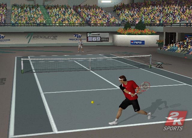 Top Spin sur le court