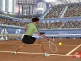 Top Spin frappe la balle jaune