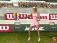 Top Spin frappe la balle jaune