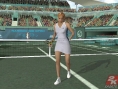 Top Spin frappe la balle jaune