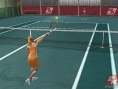 Top Spin frappe la balle jaune