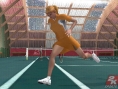 Top Spin frappe la balle jaune