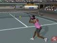 Top Spin frappe la balle jaune