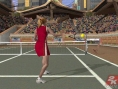 Top Spin frappe la balle jaune