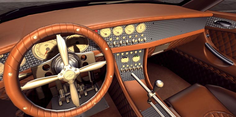 Test Drive Unlimited sort du garage