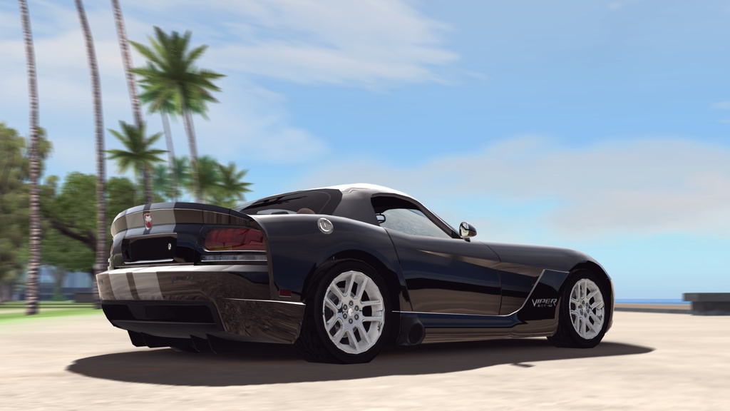 Test Drive Unlimited sort du garage