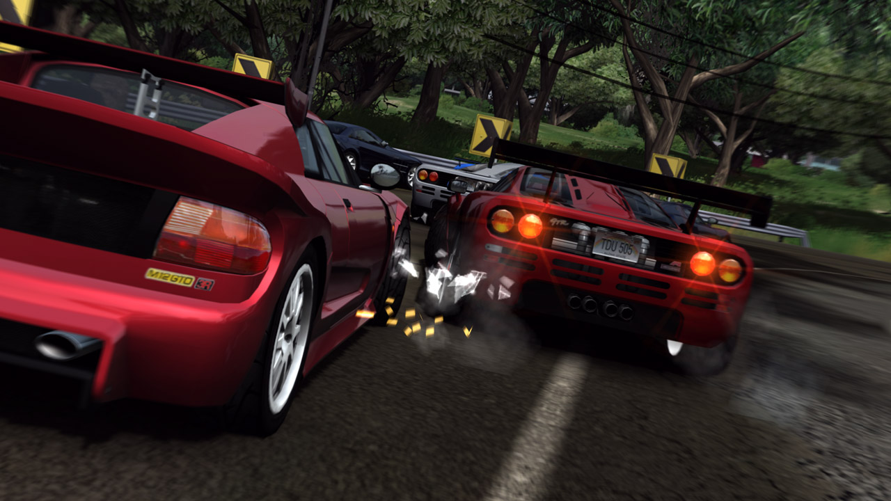 Test Drive Unlimited dans la place