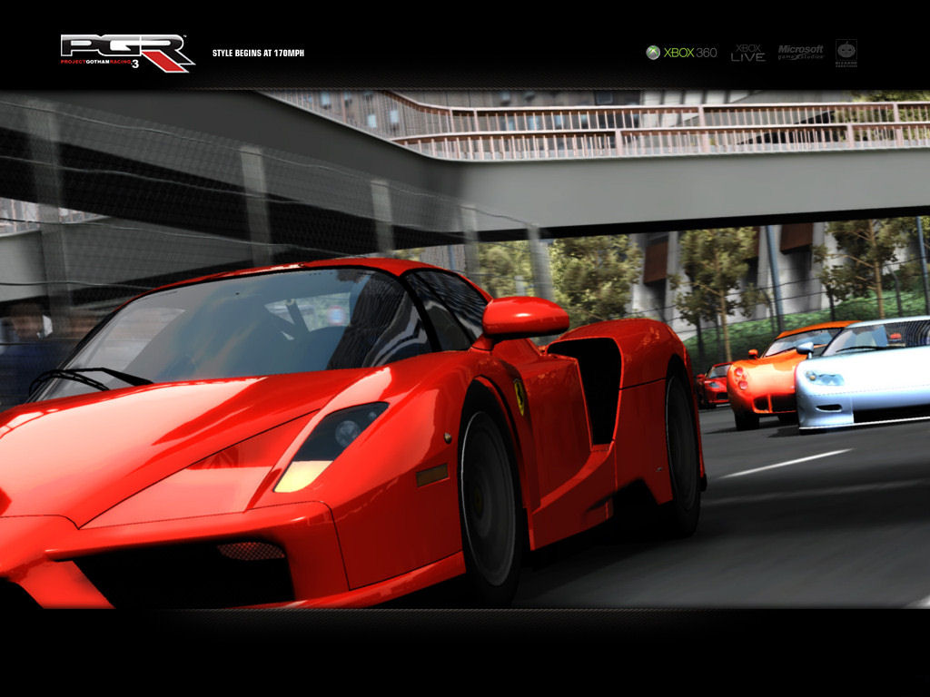 Project Gotham Racing 3 s'illustre