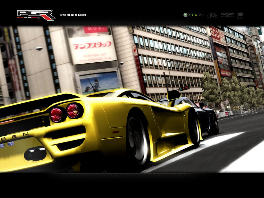Project Gotham Racing 3 s'illustre