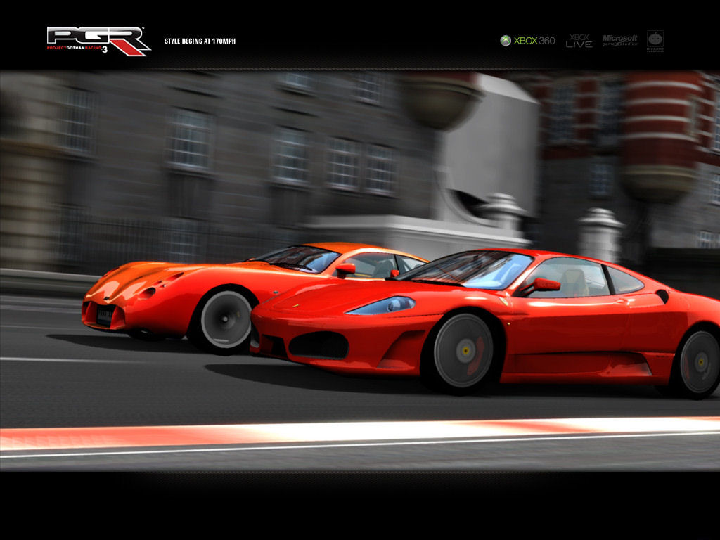 Project Gotham Racing 3 s'illustre