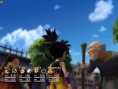 Blue Dragon dans un village