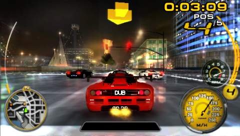 Midnight Club 3 se découvre sur PSP