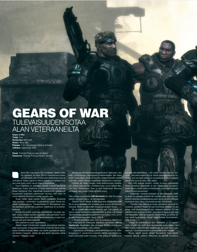 Gears of War en approche