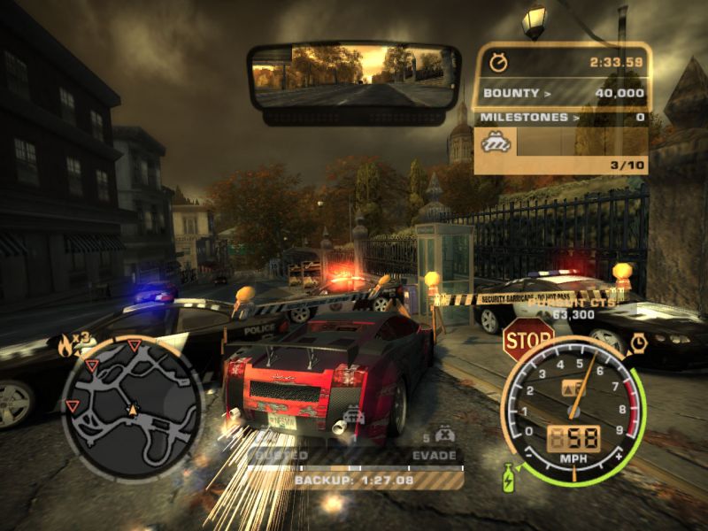 NFS Most Wanted en images