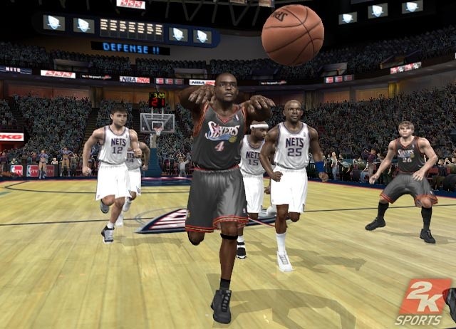 NBA 2K6 dribble en images