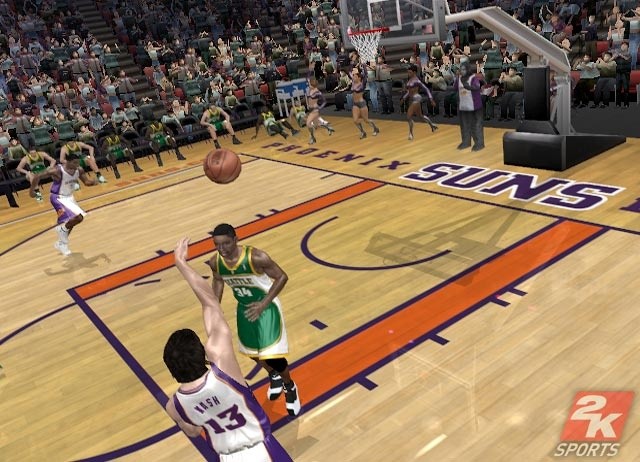 NBA 2K6 dribble en images