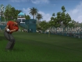 Tiger Woods swingue sur le green
