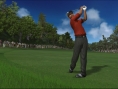 Tiger Woods swingue sur le green