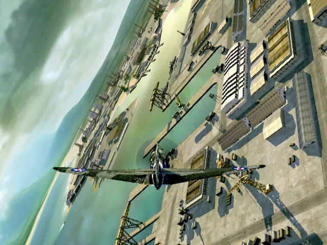 Blazing Angels combat dans les airs