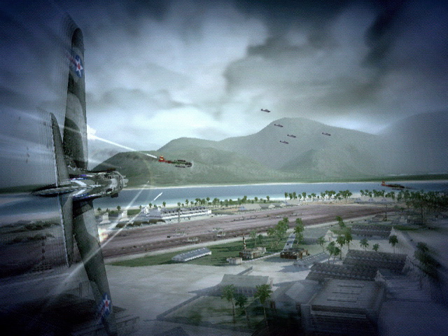 Blazing Angels combat dans les airs