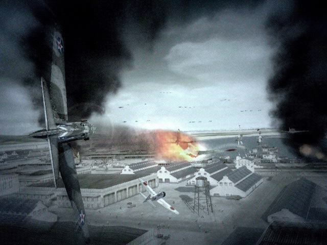 Blazing Angels combat dans les airs