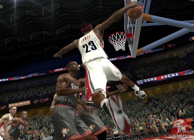 NBA 2K6 smashe en images