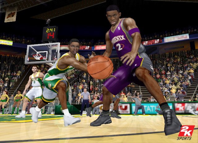 NBA 2K6 dunke en images