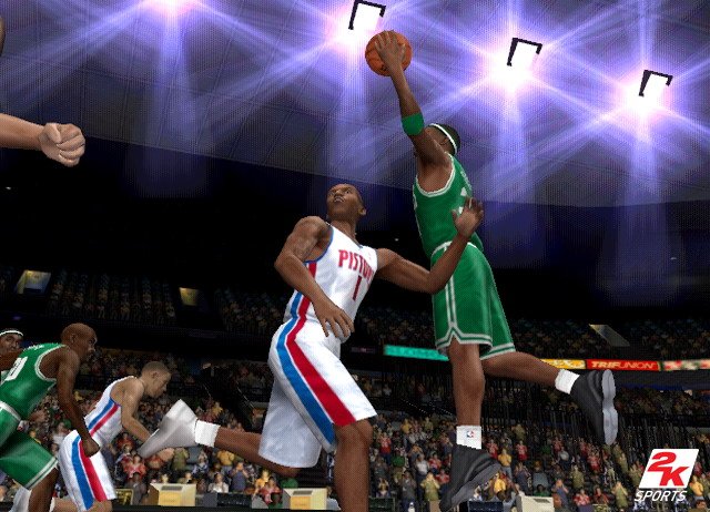 NBA 2K6 dunke en images