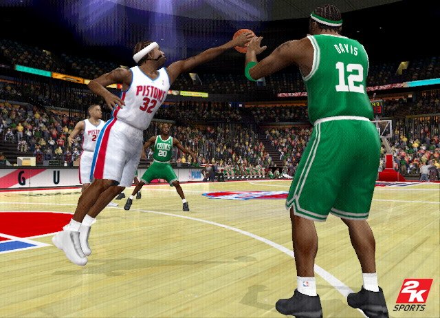 NBA 2K6 dunke en images