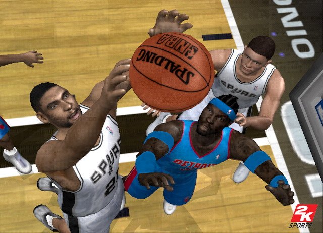 NBA 2K6 dunke en images