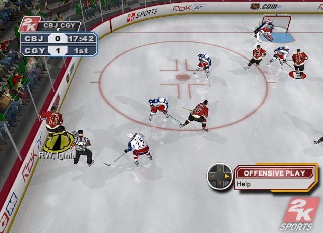 NHL 2K6 : choix tactiques