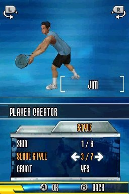 Top Spin 2 sur Nintendo DS se dévoile