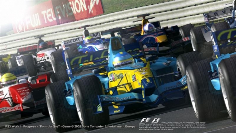 Formula 1 resplendit sur PS3