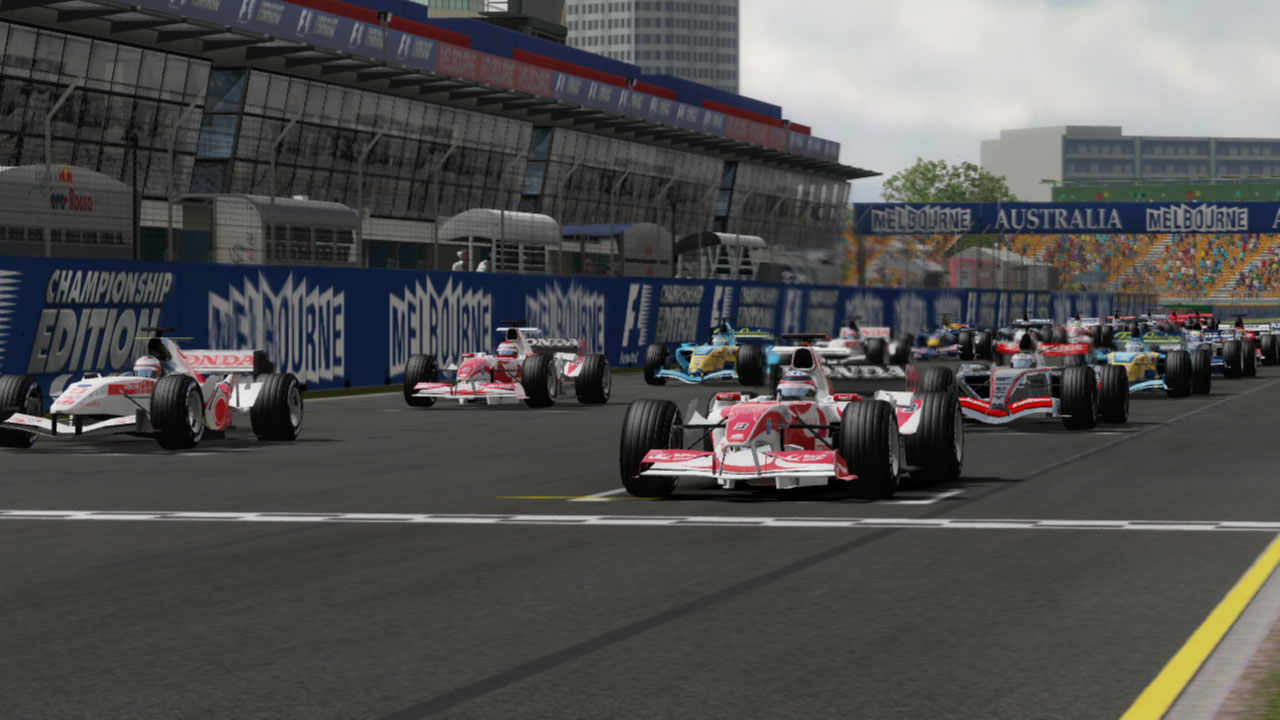 Formula 1 sur le départ
