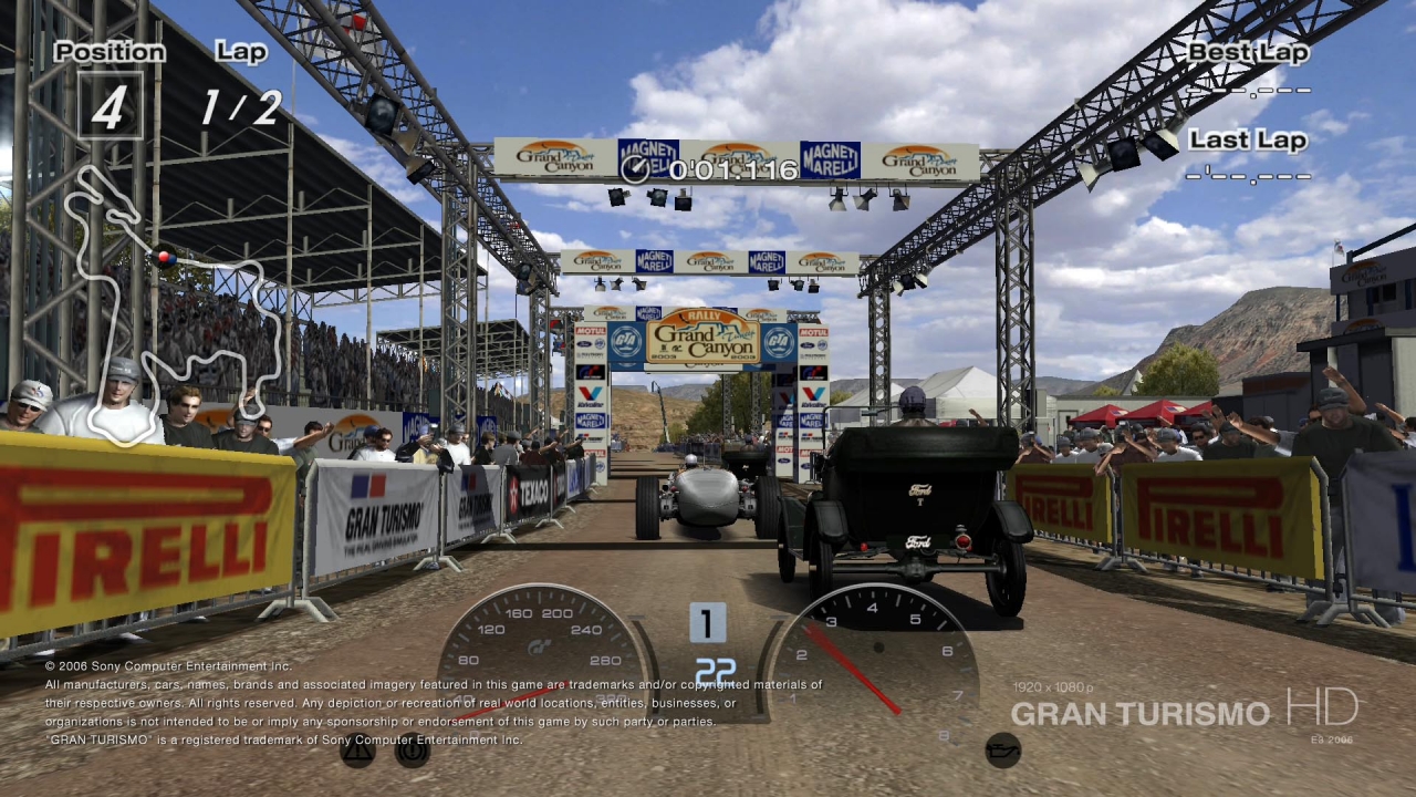 Gran Turismo HD grandeur nature