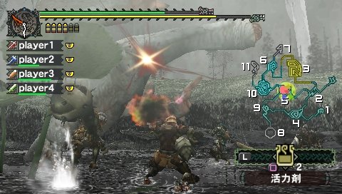 Monster Hunter Freedom en Amérique