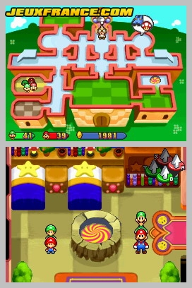 Mario & Luigi 2 se dévoile en image