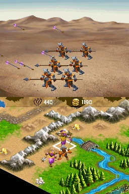 Age of Empires illustré sur DS 